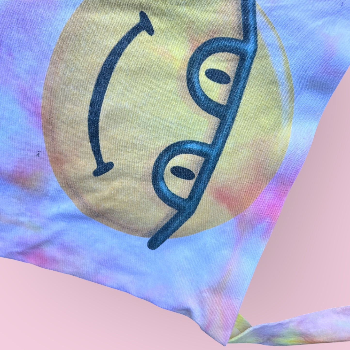 Up-Cycled Smiley Bob Tote