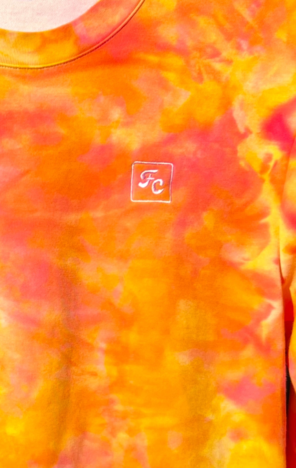 Ice-dye mornin' sunshine LS - S