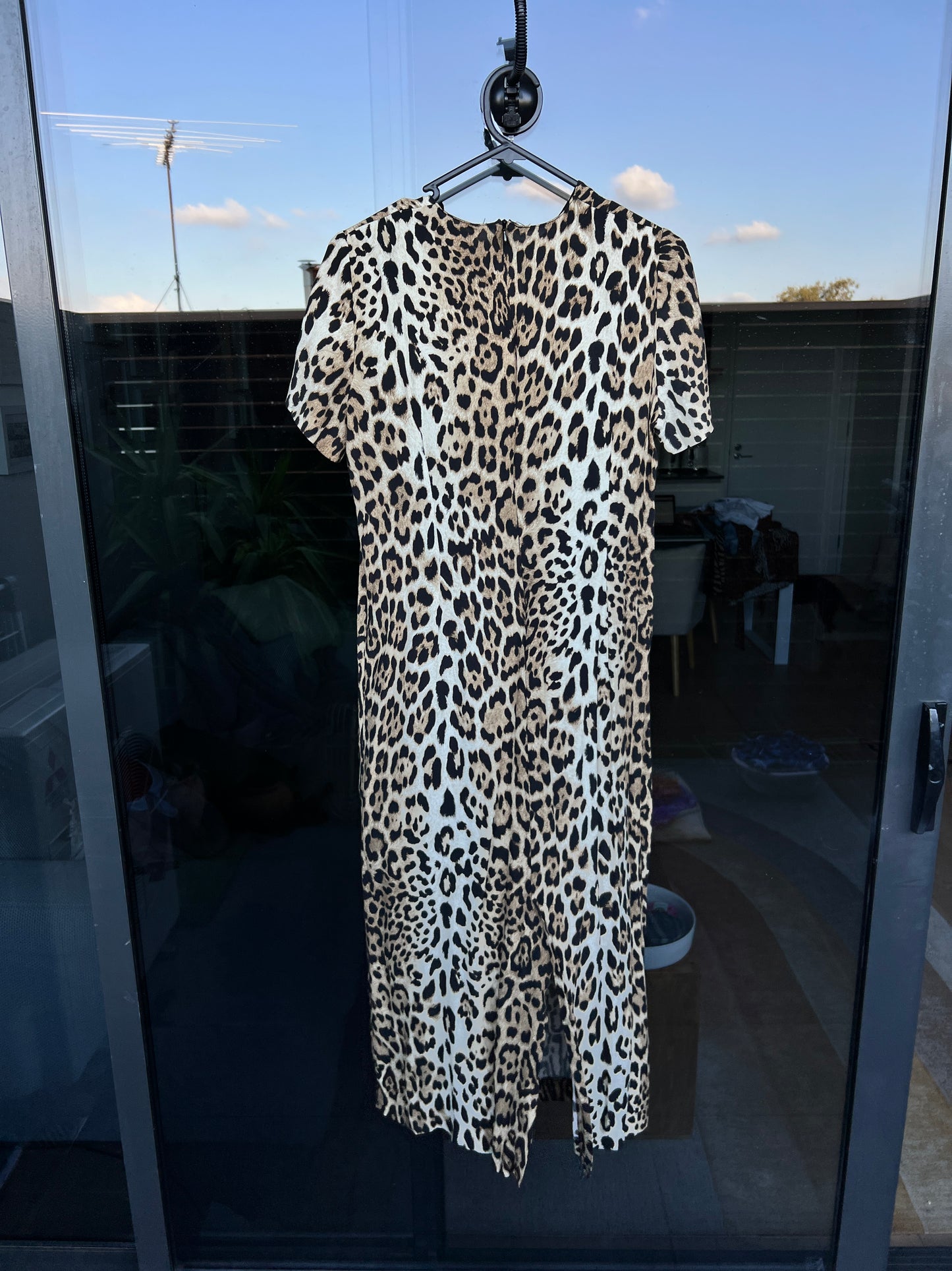 Zara animal print dress- L