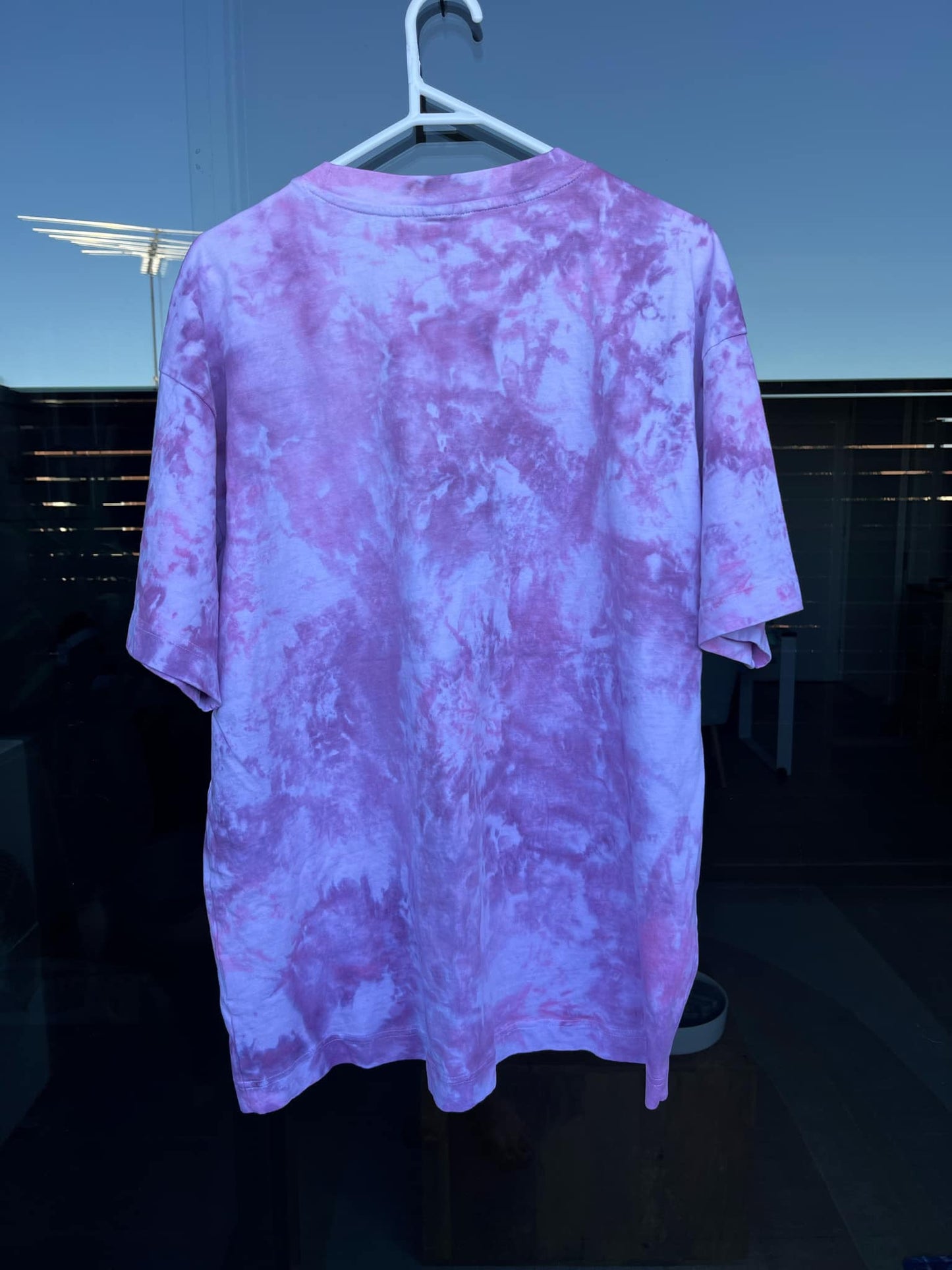 Ice-dye unicorn Tee- XL