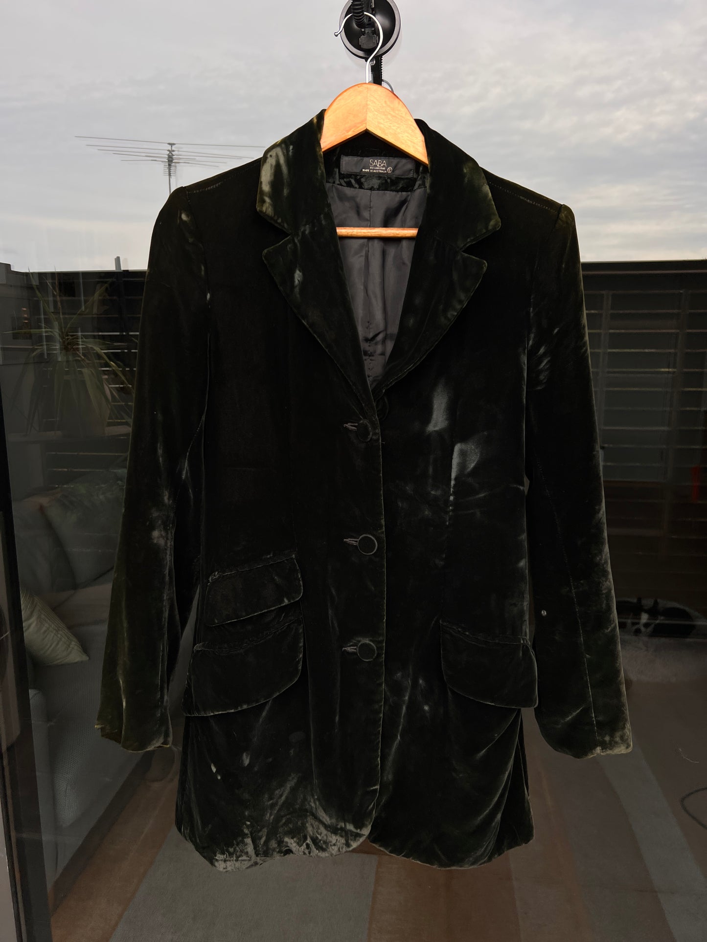 SABA velvet jacket-S