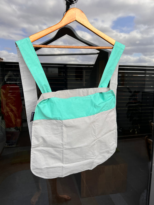 switcheroo sea-foam tote & backpack